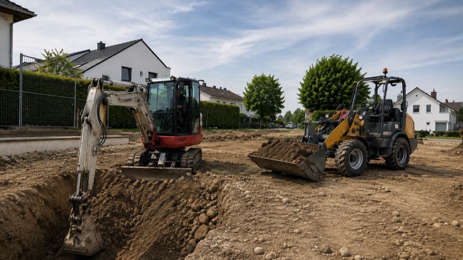 Erdarbeiten – Herrmann Galabau, Garten- und Landschaftsbau in Heroldsbach